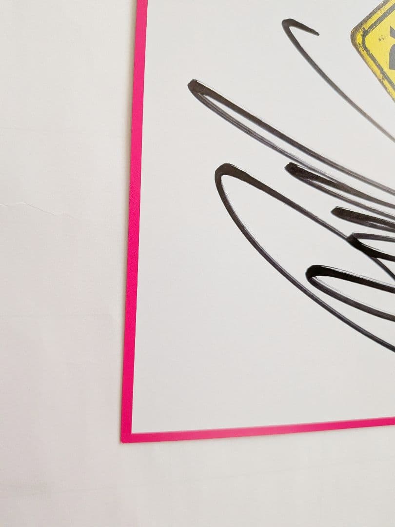 B'z Live Dinaso サイン色紙