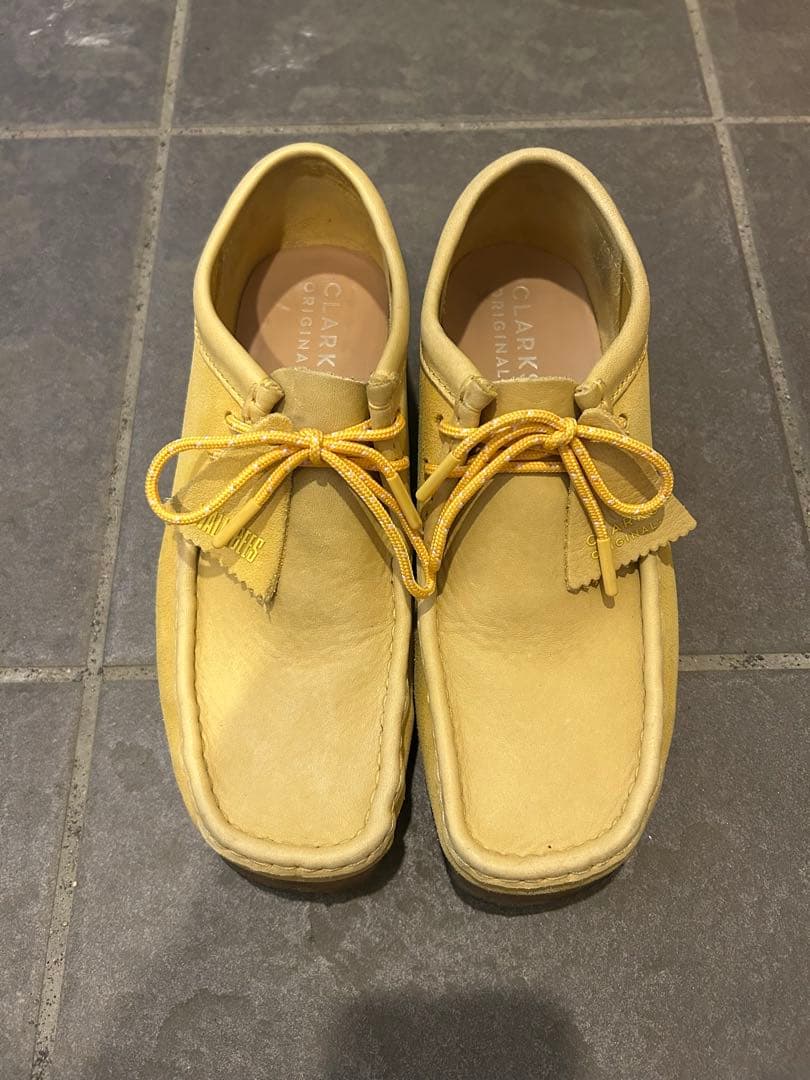 しんじ様指定　CLARKS ワラビー　イエロー　26.0