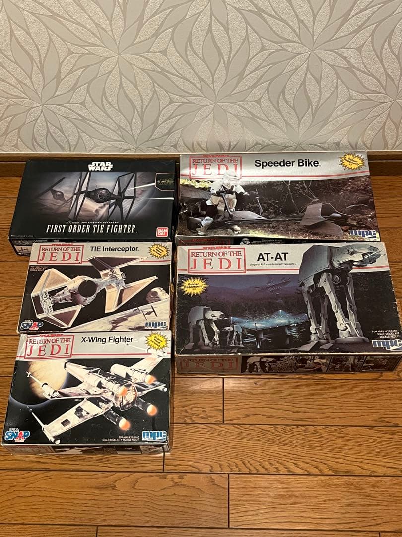 スターウォーズ　プラモデル　MPC バンダイ