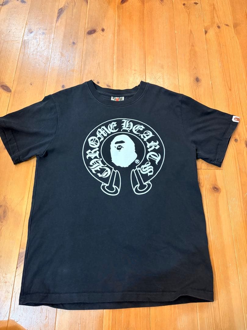 A Bathing Ape Chrome Hearts コラボ Tシャツ