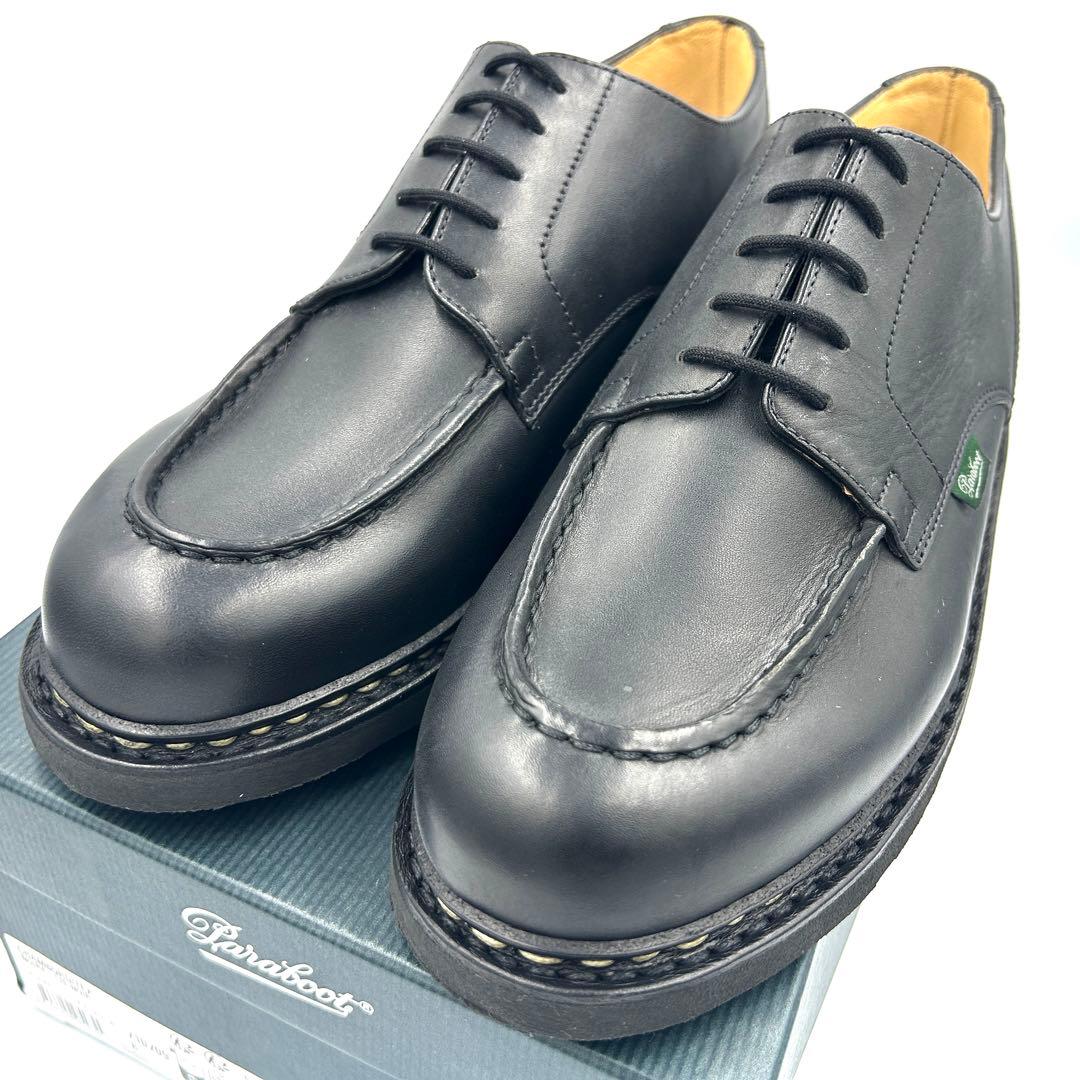 【定番】パラブーツ　シャンボードUK8　ブラック