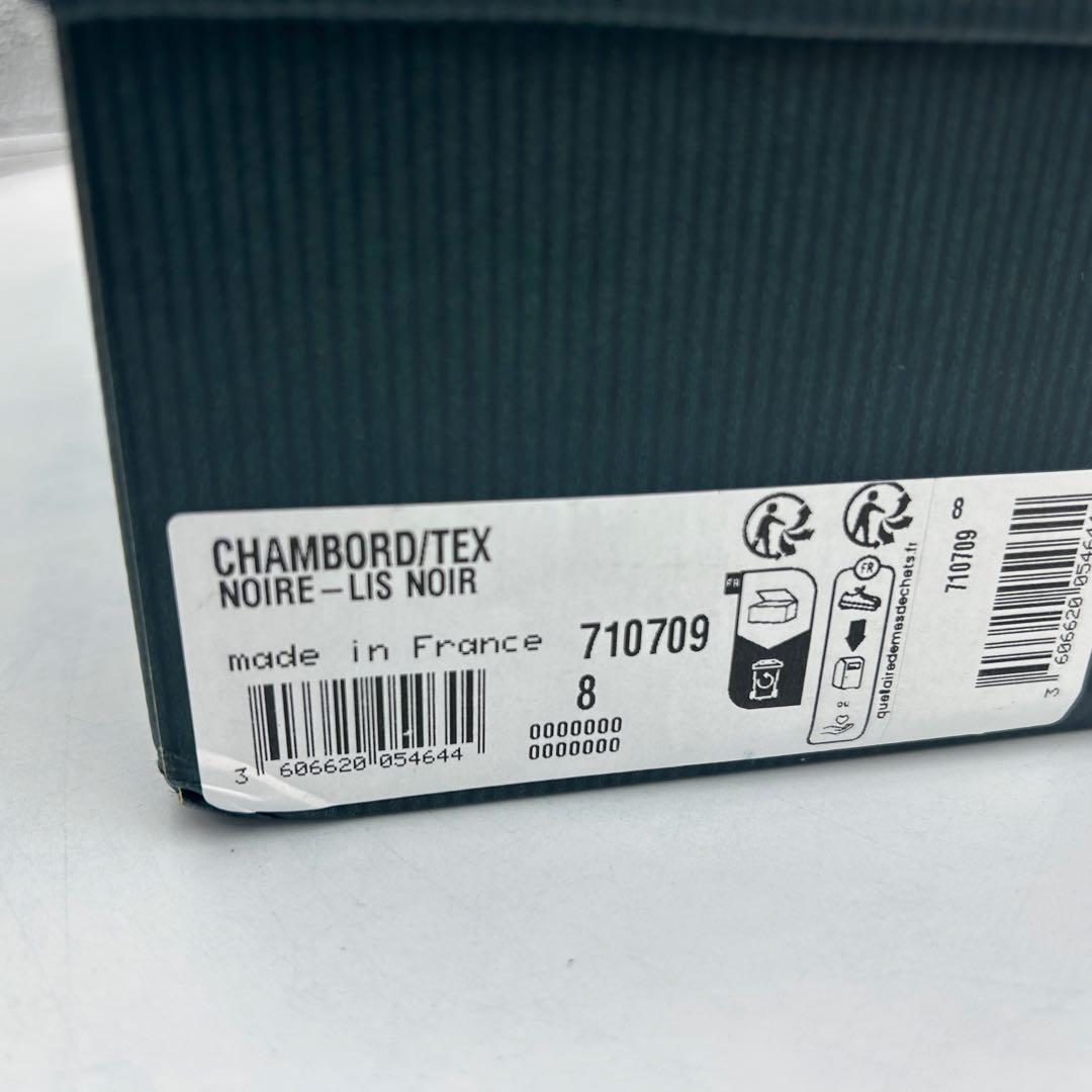 【定番】パラブーツ　シャンボードUK8　ブラック