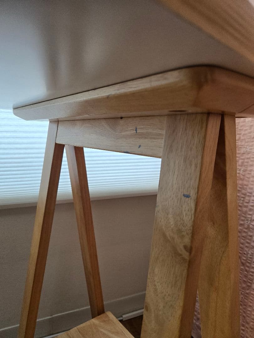 ベルゾン アトリエテーブル メラミン天板 北欧 ナチュラル