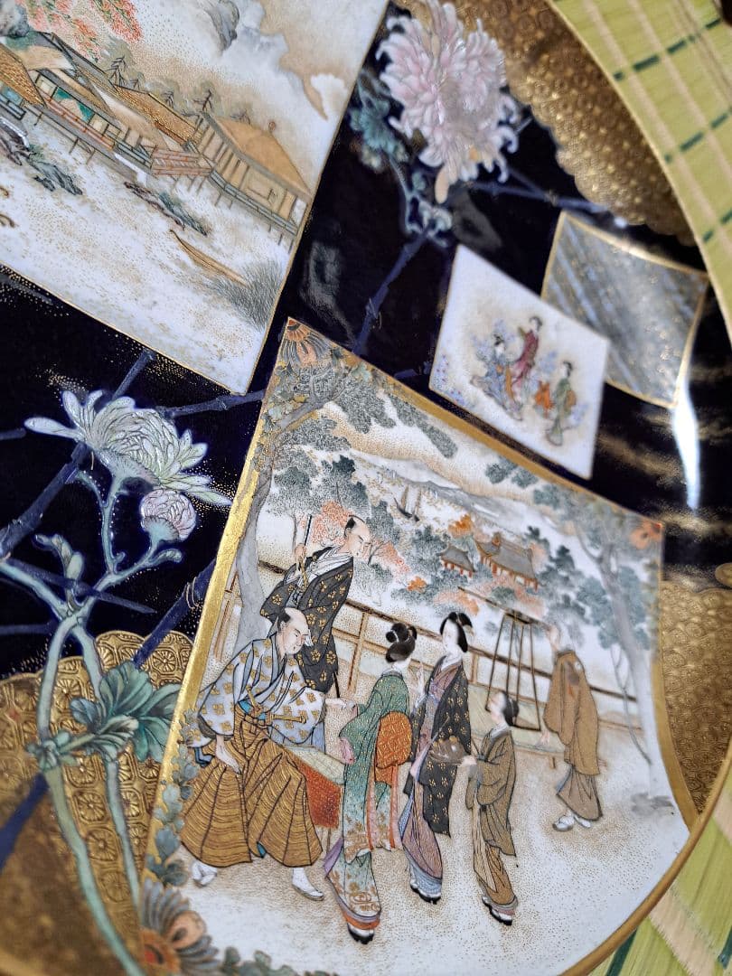 かなり古いもの　薩摩焼　皿