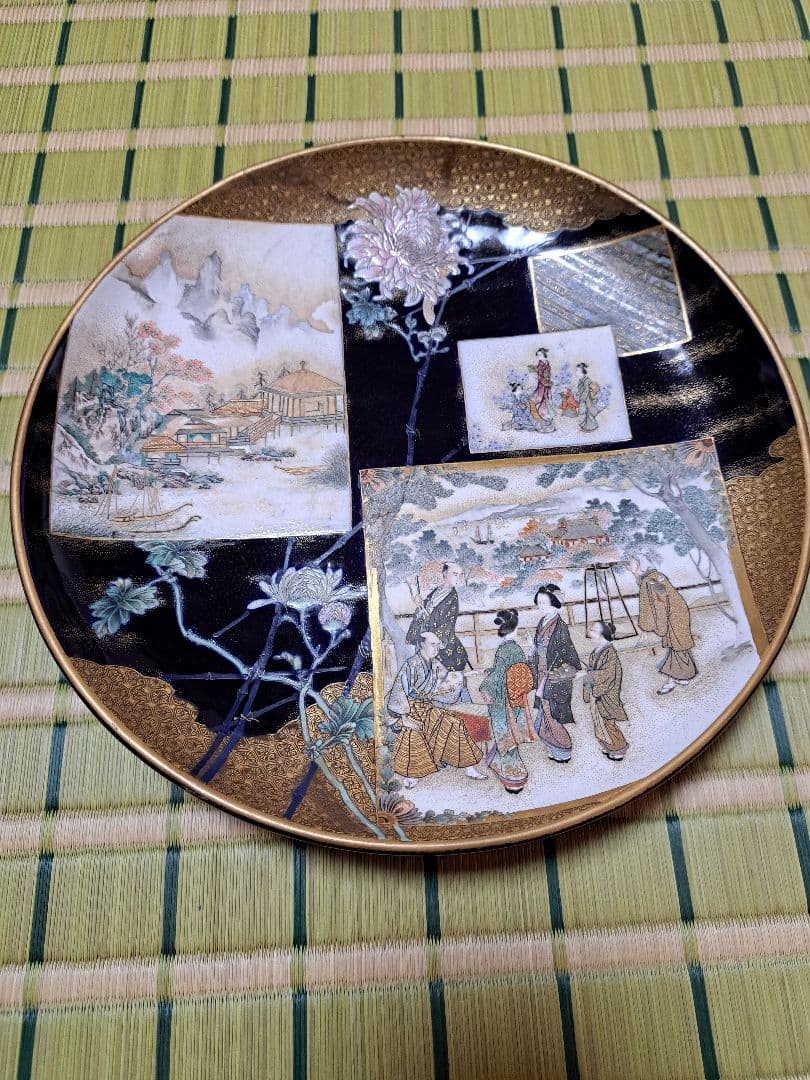 かなり古いもの　薩摩焼　皿