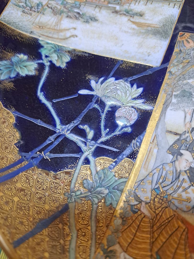 かなり古いもの　薩摩焼　皿