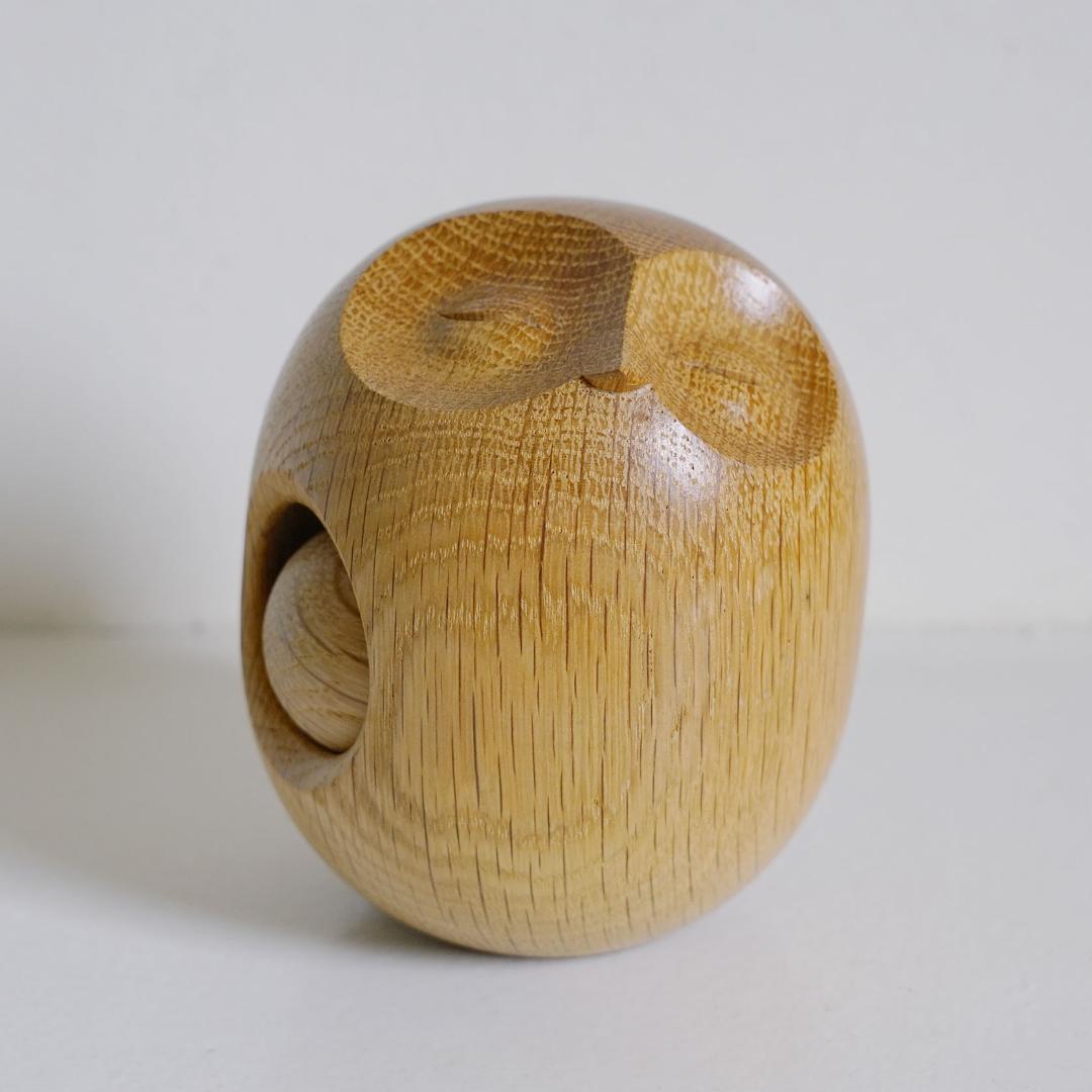 ＜希少＞HISA CRAFT　太田久幸　木の仲間たち　子持ちフクロウ