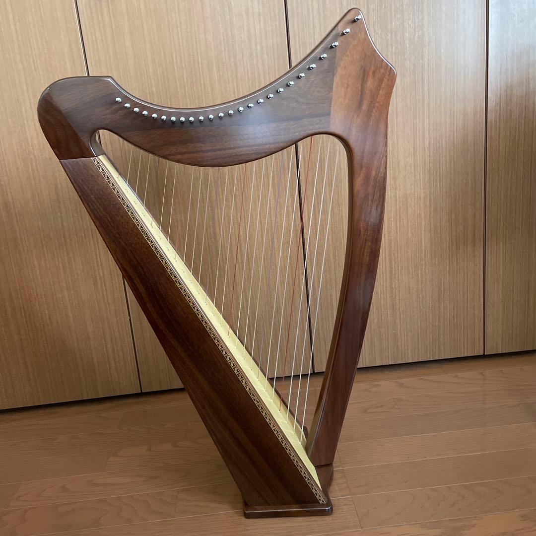 青山サウル　25弦ハープ 装飾無し