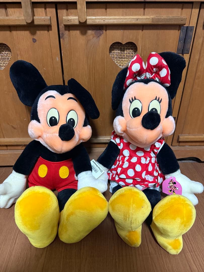 【値下】【激レア・タグ付き✨】【新品未使用】東京ディズニーランドミッキー・ミニー