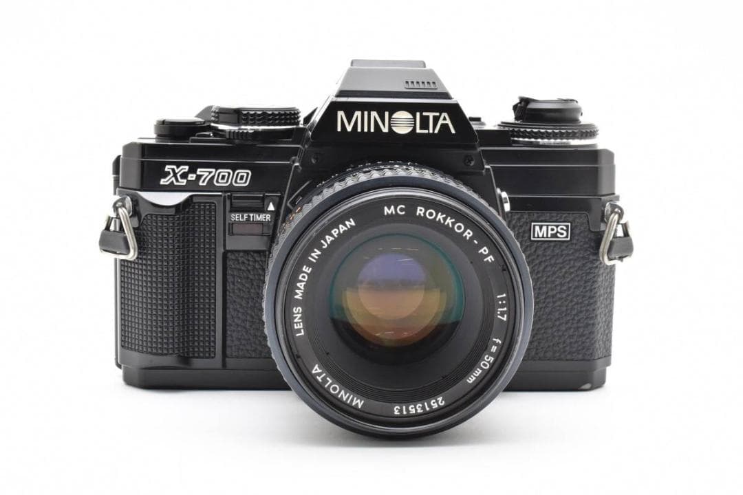 フィルムカメラ MINOLTA X-700 MPS /New MD 50mm F1.7 #698