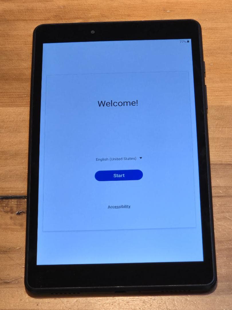 中古・Galaxy Tab A8 8インチ ブラック
