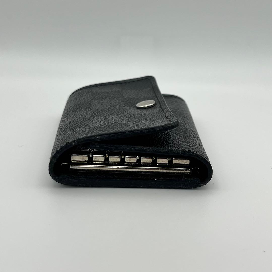 ルイヴィトン LOUIS VUITTON ダミエ ブラックキーケース　超美品