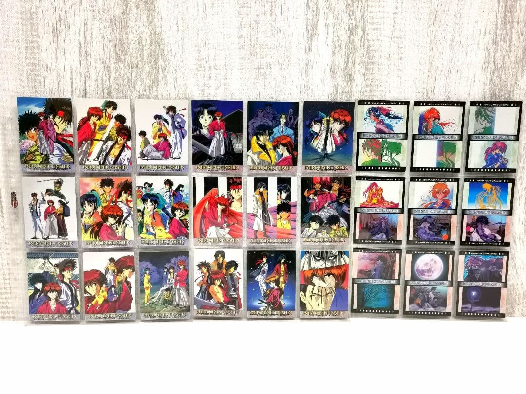 るろうに剣心 トレカ カードダスマスターズ 186種 コンプリート まとめ売り