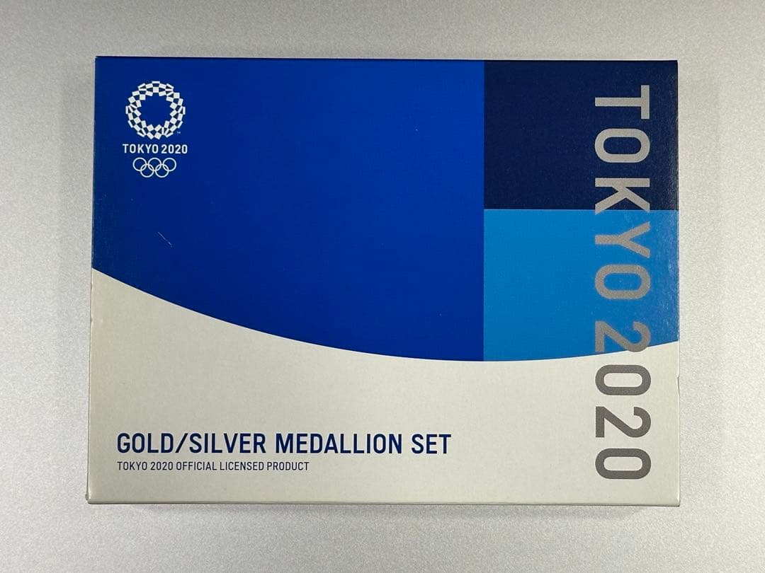 冷*院様 東京2020オリンピック金銀(純金20g 純銀30g) メダリオンセッ