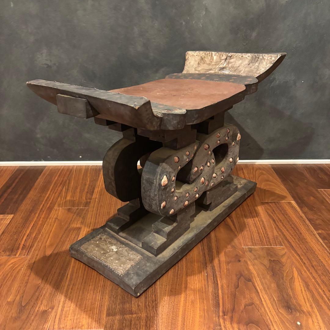 プリミティブなスツール 民族 ヴィンテージ ミッドセンチュリー