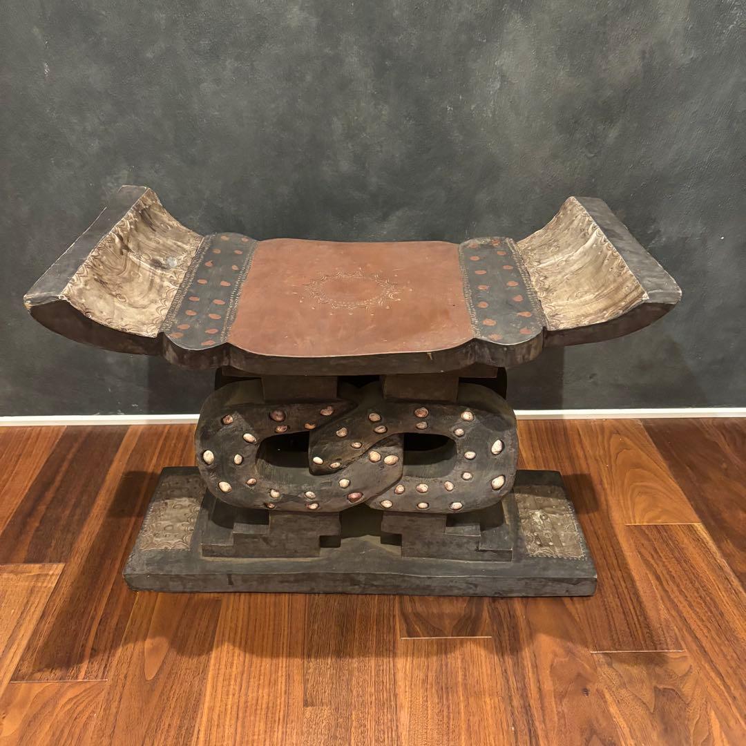 プリミティブなスツール 民族 ヴィンテージ ミッドセンチュリー