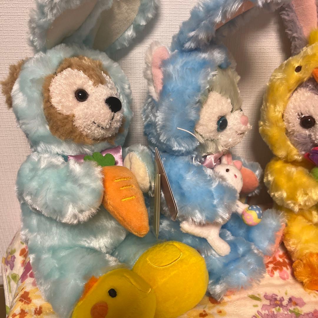 ダッフィー　香港ディズニー　イースター　シェリーメイ　ジェラトーニ　ステラルー