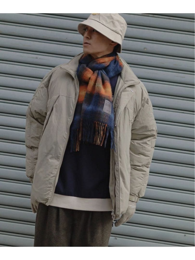 【ニコアンドniko and...】中綿スタンドミリタリーブルゾン