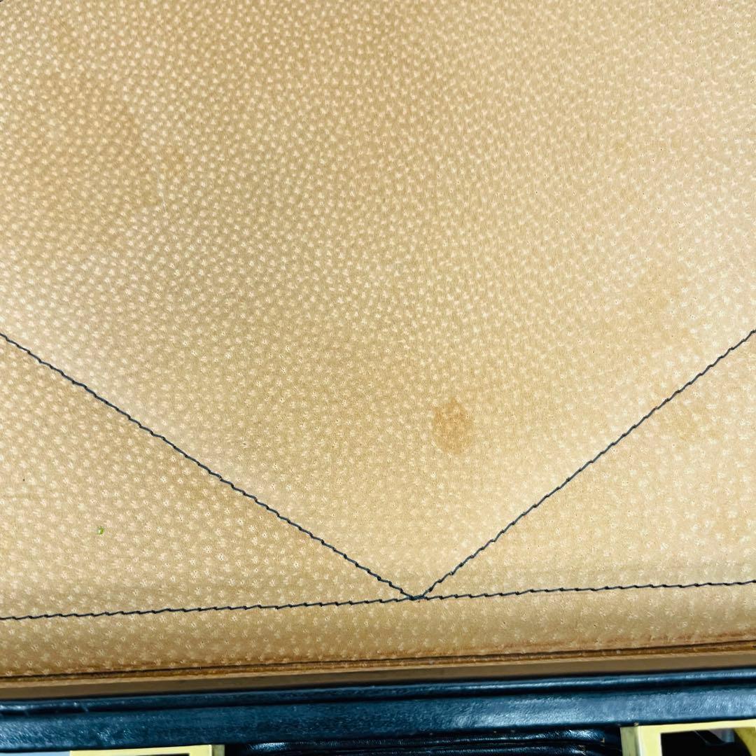 Bally バリー　レザー アタッシュケース　ヴィンテージ　ブラック