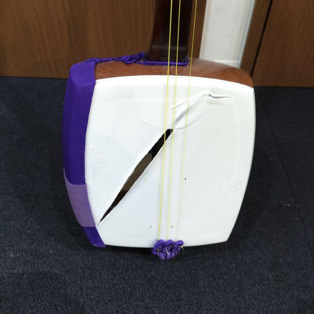 VMPD7-1014-17 三味線 弦楽器 破れあり