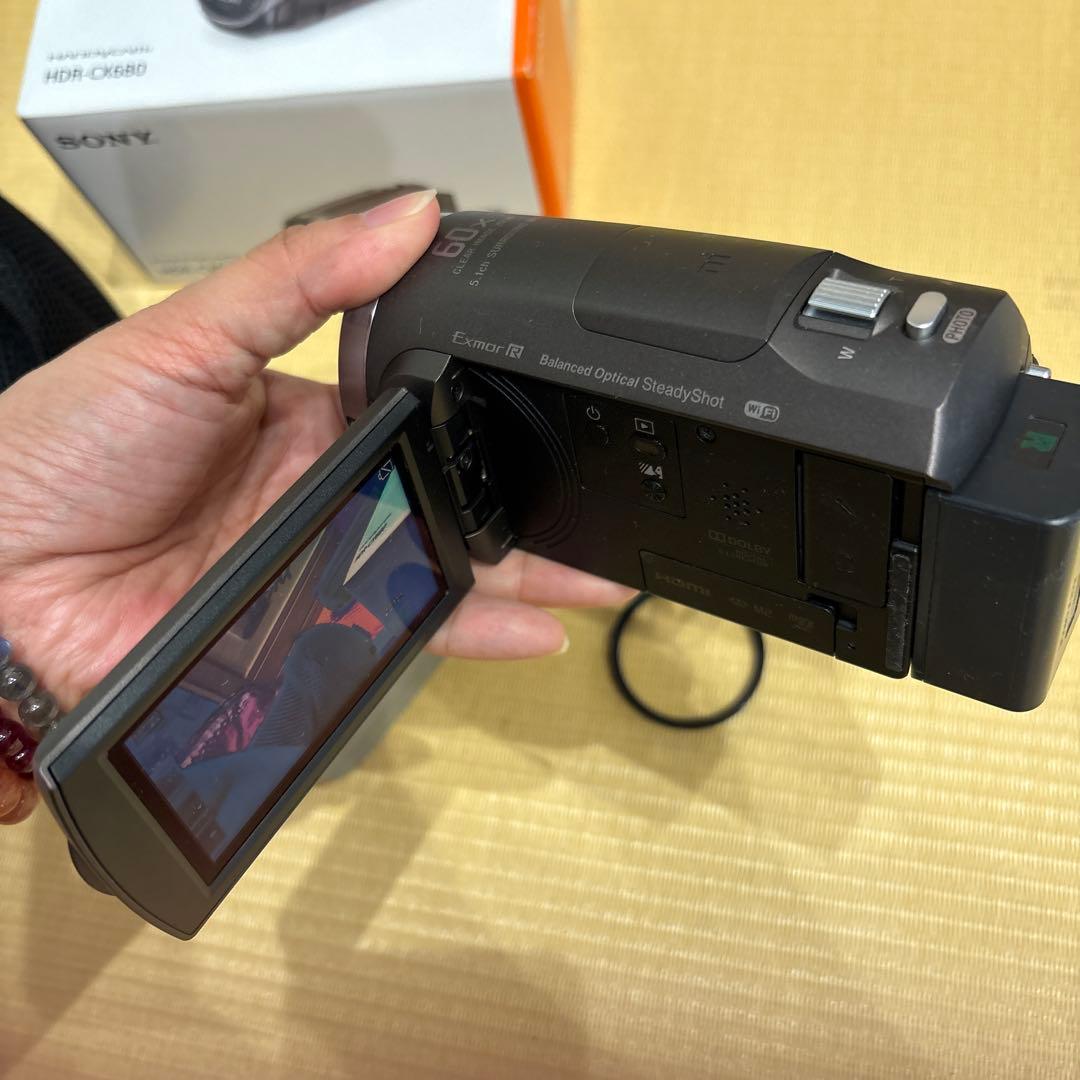SONY ハンディカム HDR-CX680 ブラウン 美品