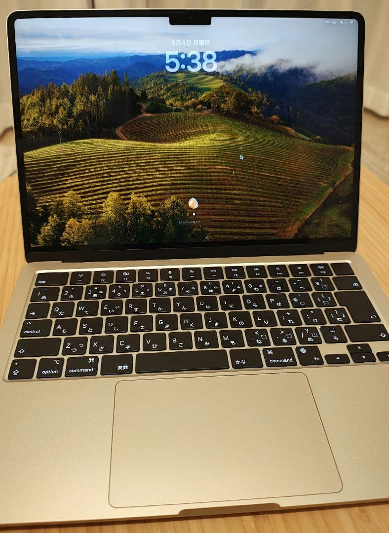 MacBook Air M2 2022 スターライト 8GB/256GB 美品