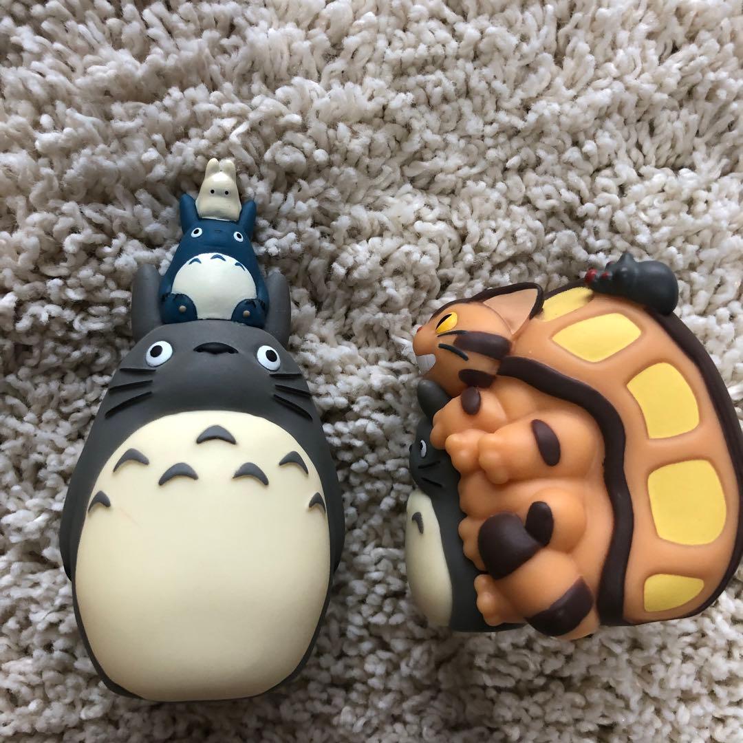 ジブリ　トトロ　30周年限定指人形　セット