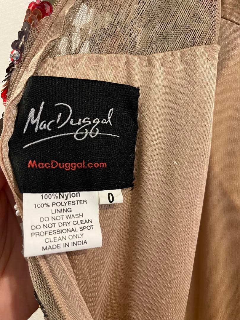 BHLDN 花ベージュ 長袖 ウェディングドレス