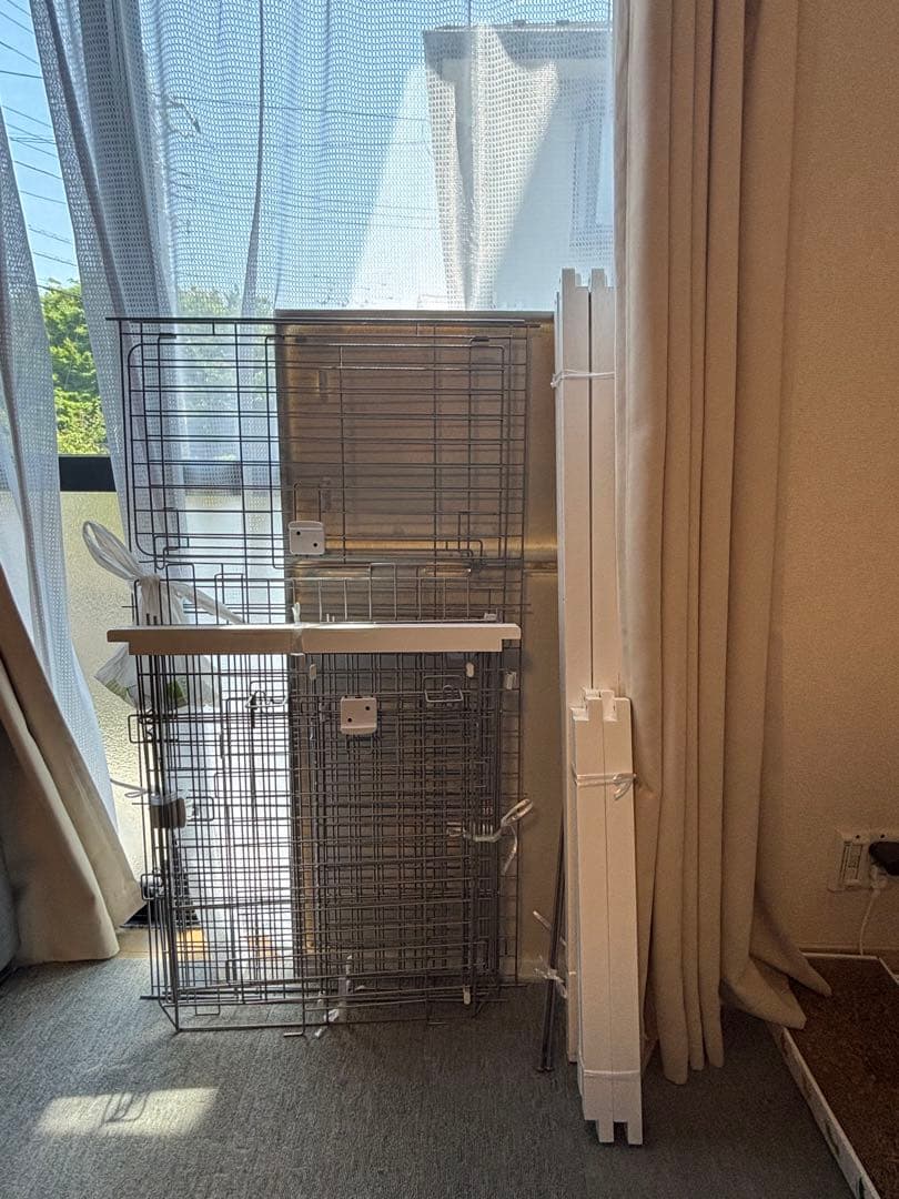 ペティオ トイレのしつけが出来るドッグサークル レギュラー 白 屋根付き