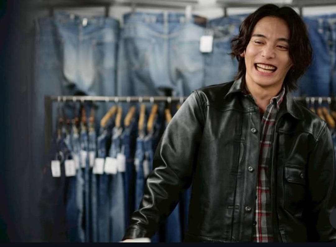 SKOOKUM×JACKROSE 1stタイプ　レザー トラッカージャケット希少