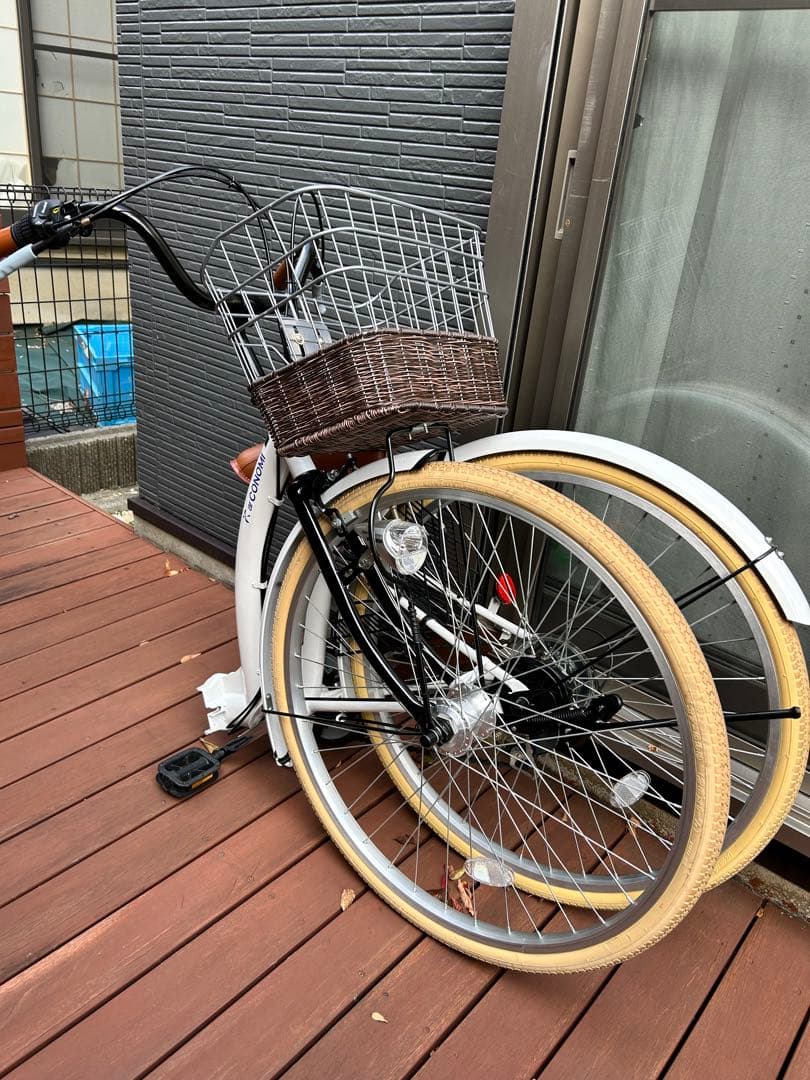 らぁこ専用//CONOMi 折りたたみ自転車（26インチ）