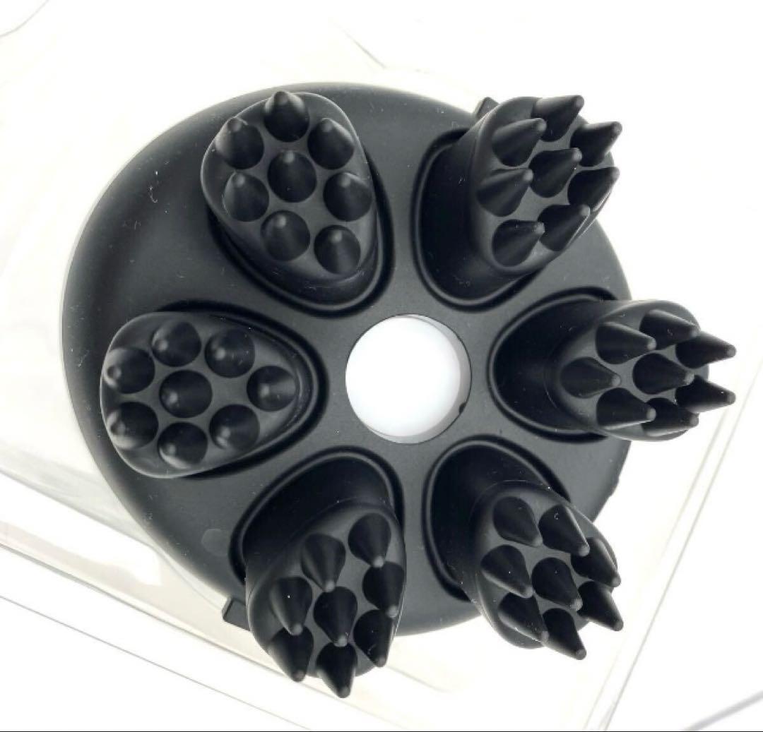 MUSTEM 家庭用美容器ヘッドスパ　EMS 揉み出しアタッチメント付き￼