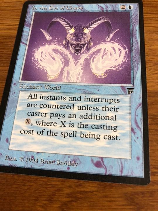 MTG　In the Eye of Chaos　【LEG】 英語