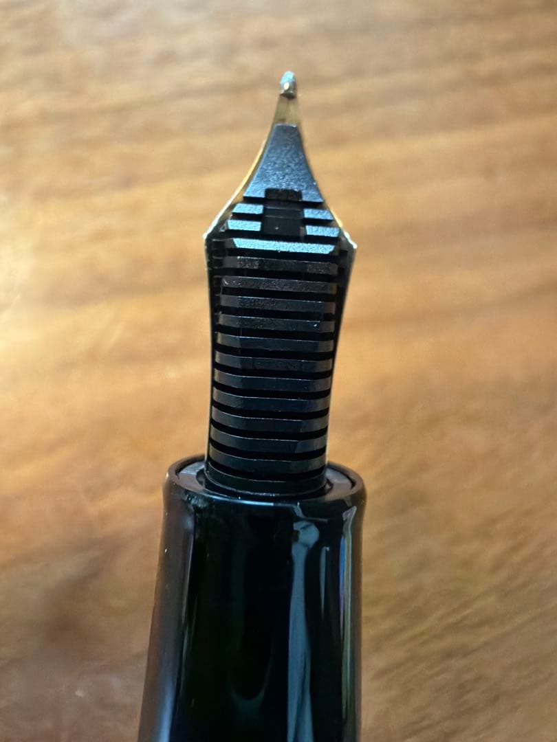 セーラー万年筆　竹塗り万年筆 長原宣義勇退記念