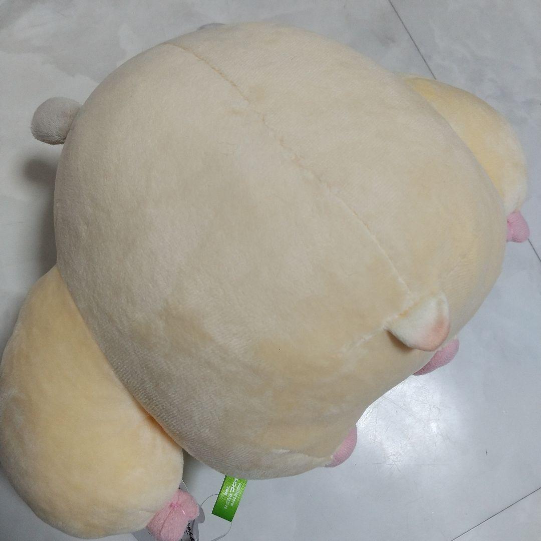 新品　ムキムキのハムちゃん　ほがらかいぬねこ　BIGぬいぐるみ　ラウンドワン限定