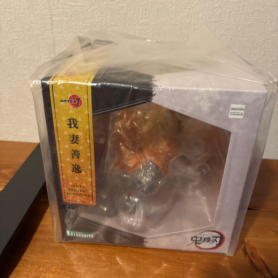 ARTFX J 鬼滅の刃　煉獄、炭治郎、伊之助　善逸　顔替パーツ付き　4体セット