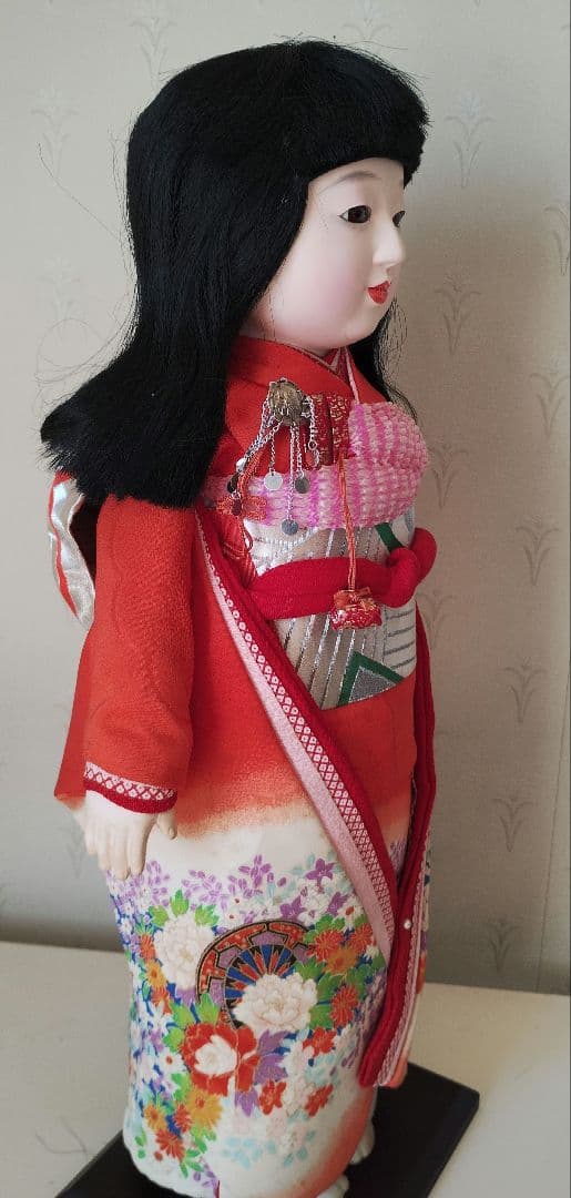 市松人形 日本人形 15号 約50㎝の立派な人形です
