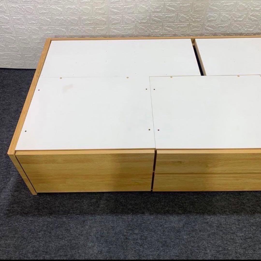 ニトリ ベッドフレーム ジオチェスト 収納 シングル 格安 お買い得 d4078