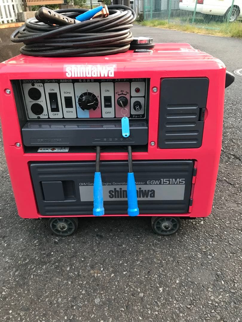 shindaiwa ポータブル発電機溶接機￼ EGW151MS