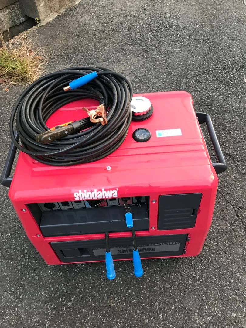shindaiwa ポータブル発電機溶接機￼ EGW151MS