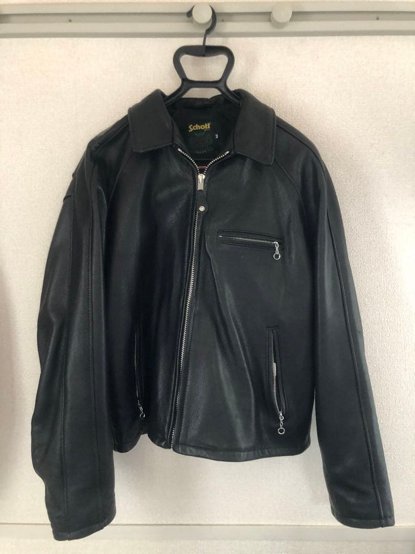 supreme schott ライダースジャケット