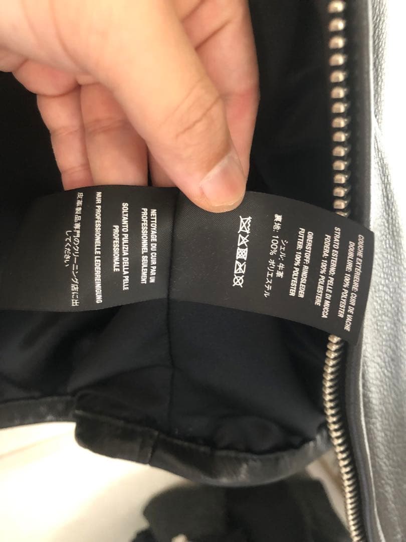 supreme schott ライダースジャケット