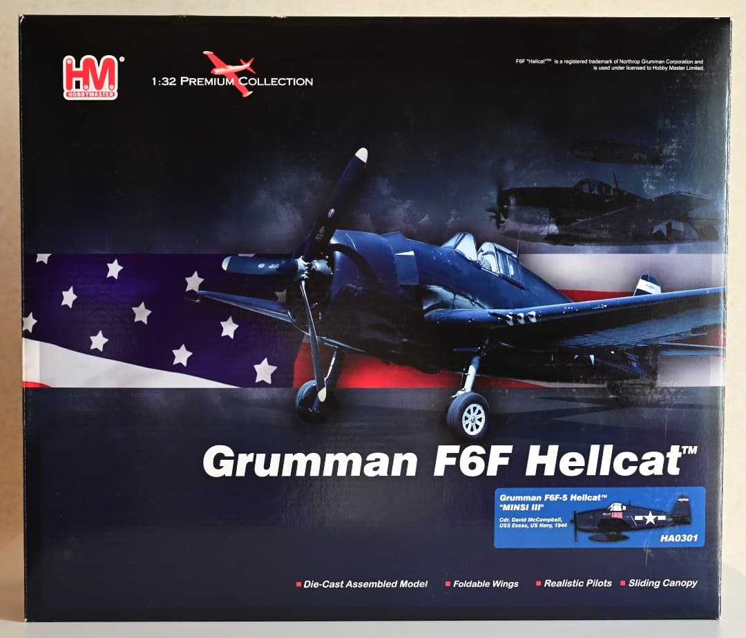 航空機・ヘリコプター HOBBY MASTER Grumman F6F Hellcat 1/32