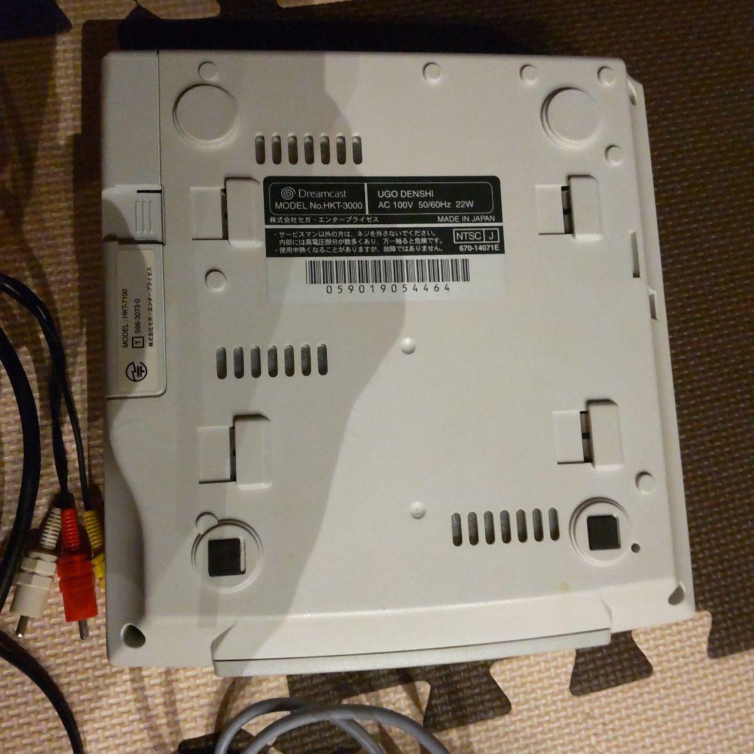 中*由様 動作品　ドリームキャスト　本体　ゲーム6枚付き