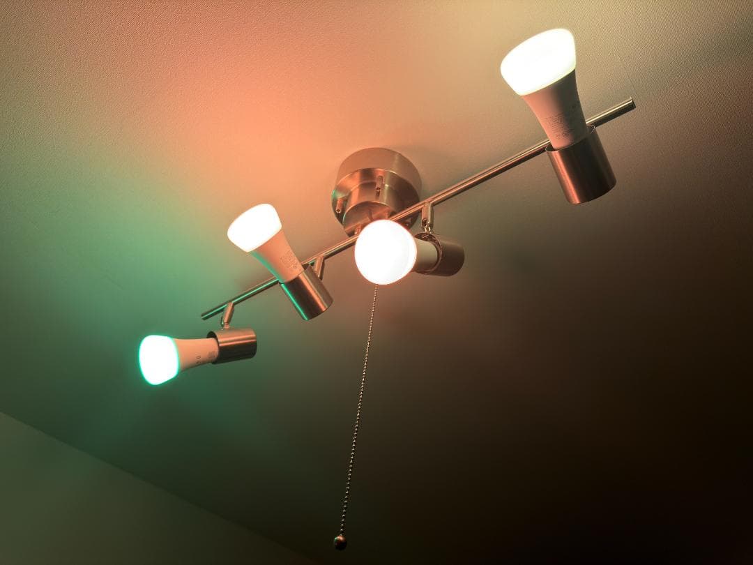 Philips Hue スマート電球 E26 100W フルカラー 4個セット