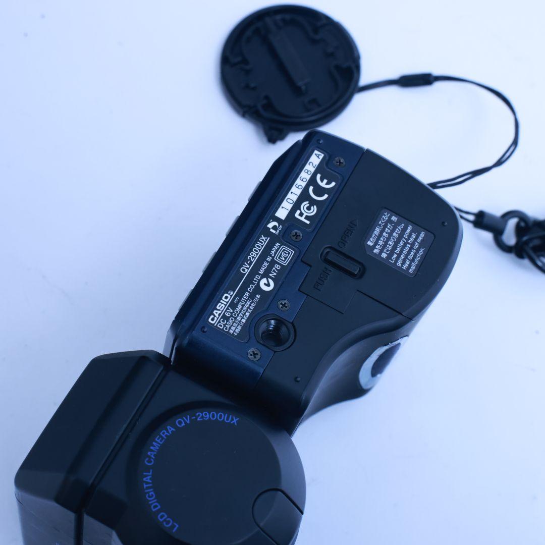 スマホ転送可 デジタルカメラCASIO QV-2900UX メモリーカード等付