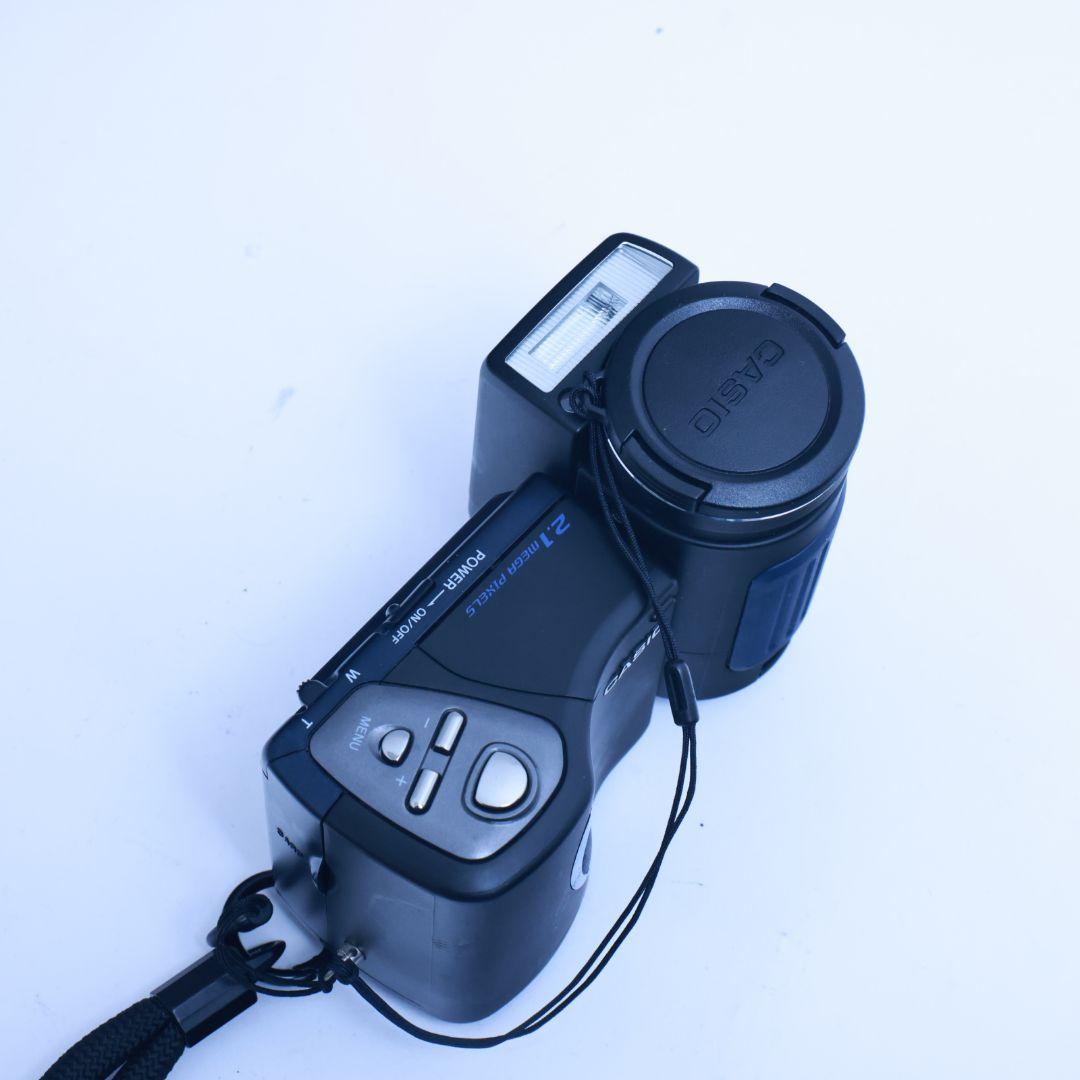 スマホ転送可 デジタルカメラCASIO QV-2900UX メモリーカード等付