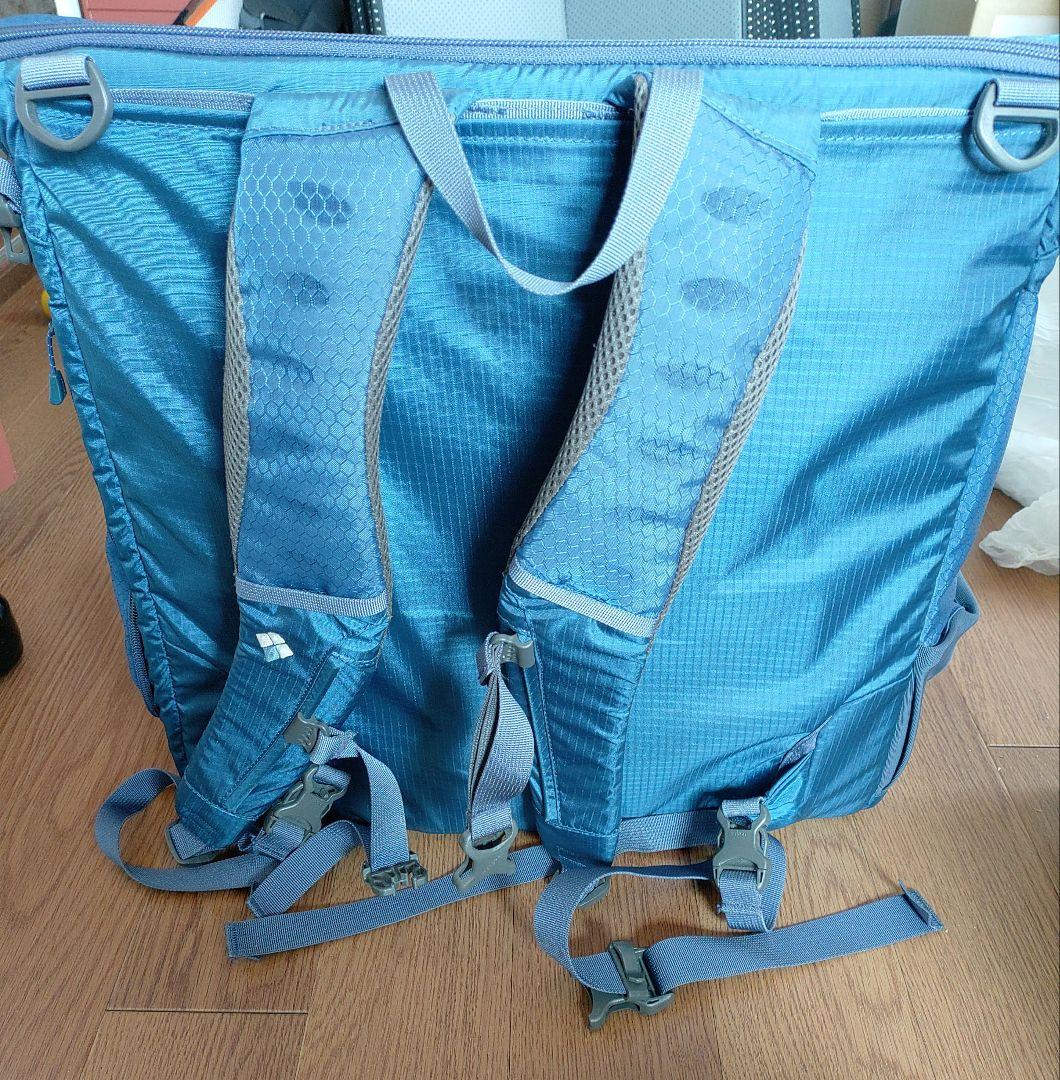 mont-bell 中型犬用キャリーバッグ 青　前期モデル　Lサイズ