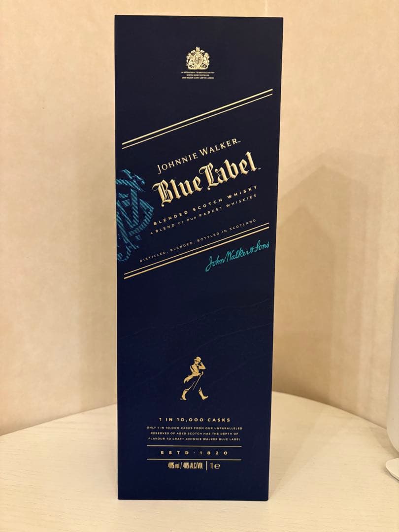 ジョニーウォーカー ブルーラベル 箱付き