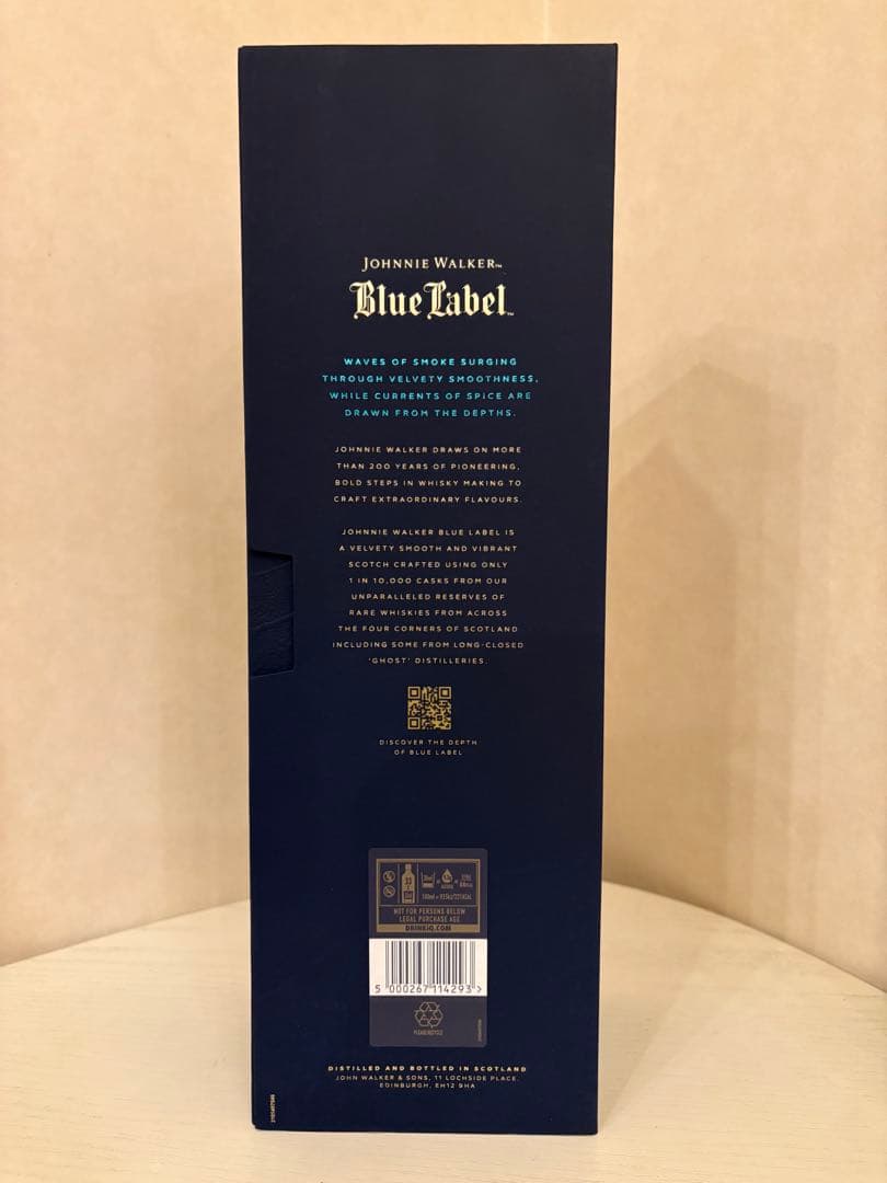 ジョニーウォーカー ブルーラベル 箱付き